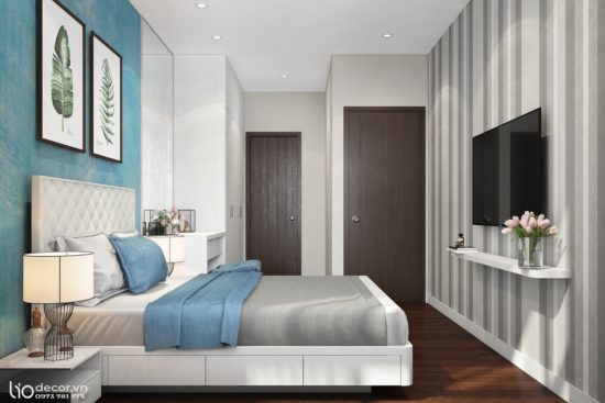 Lio Decor- Thiết kế nội thất chung cư 2 phòng ngủ Sunrise Riverside 7 %lio decor%