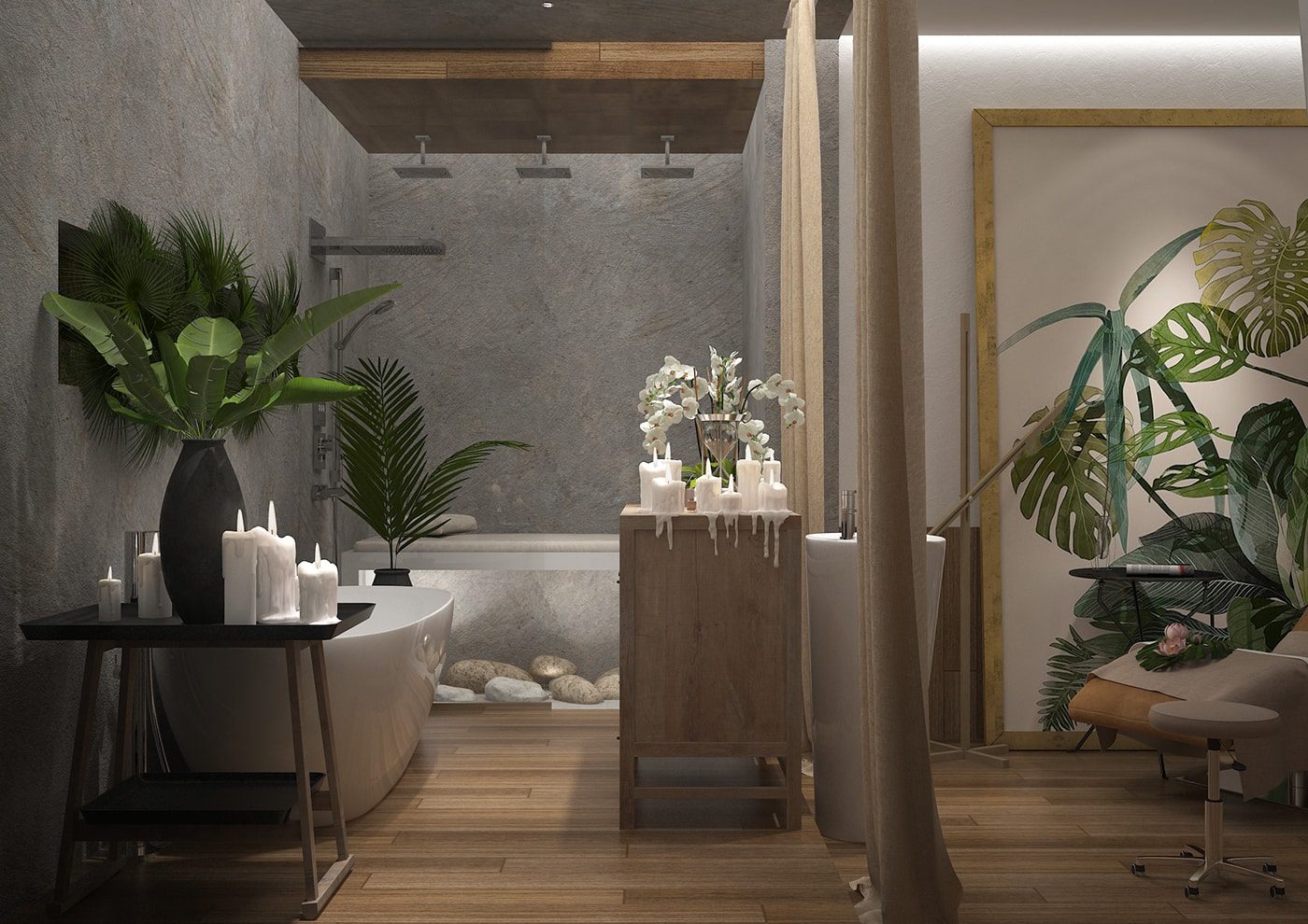Spa phong cách thiên nhiên nhẹ nhàng và gần gũi