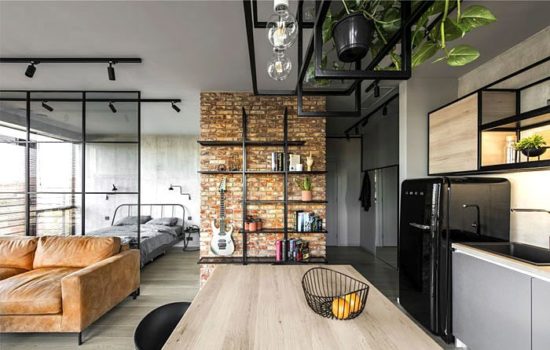 Tận dụng trần nhà để trang trí và lưu trữ những món đồ nhỏ gọn