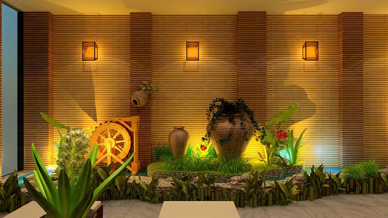 Tham khảo cách trang trí spa mini
