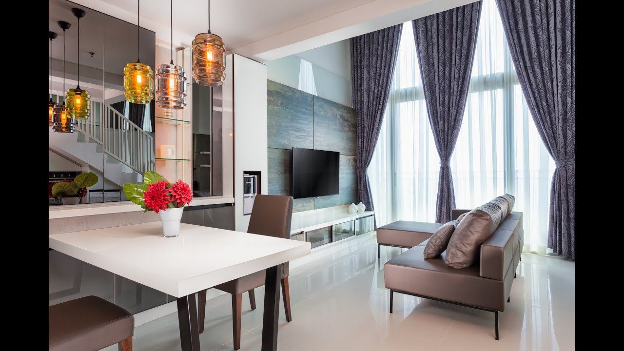 Thiết kế phòng khách tân cổ điển nhẹ nhàng, không rườm rà 