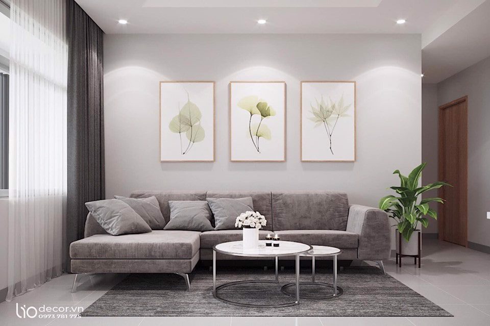 Chú ý đến yếu tố ánh sáng cho không gian phòng khách 