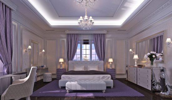 Phòng ngủ phong cách tân cổ điển 
