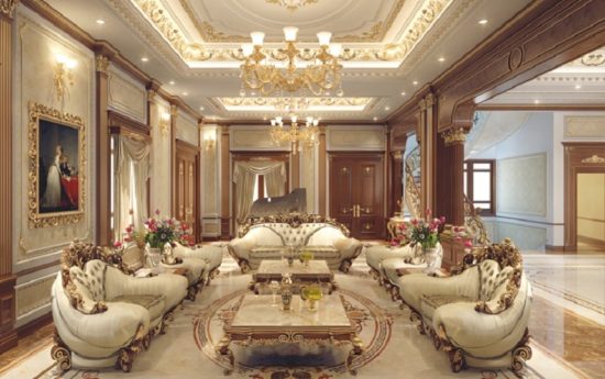 4 Nguyên tắc thiết kế nội thất cổ điển bạn cần biết 6 Sử dụng đèn chùm với thiết kế tinh tế và đẹp mắt