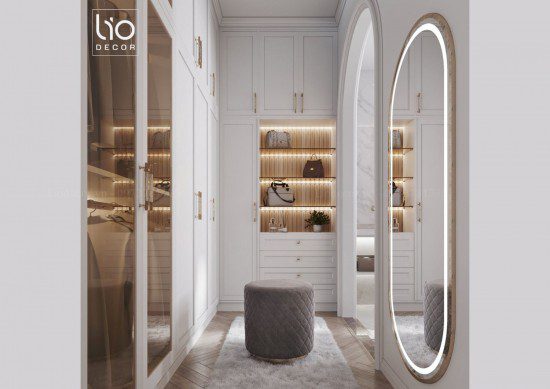 Thiết kế nội thất nhà phố phong cách tân cổ điển - Green Star Quận 7 Lio Decor 21 %lio decor%