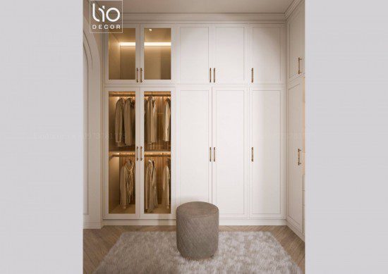 Thiết kế nội thất nhà phố phong cách tân cổ điển - Green Star Quận 7 Lio Decor 22 %lio decor%