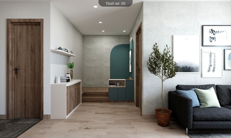 so sánh thiết kế thi công căn hộ vinhomes grand park 1 phòng ngủ + 3