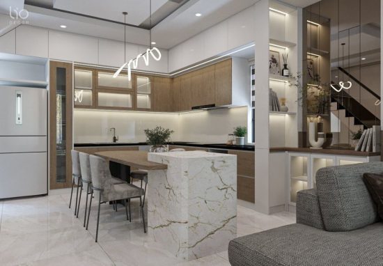 Thiết kế nội thất nhà phố Đà Lạt - một số lời khuyên dành cho thiết kế nội thất nhà phố hiện đại %lio decor%