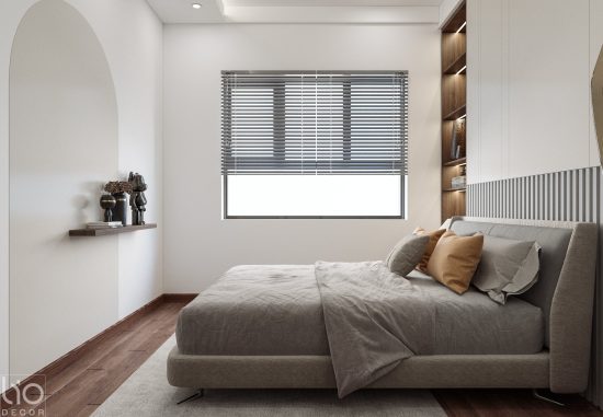 Thiết kế nội thất Q7 Riverside 2 phòng ngủ (15) Phòng ngủ Master