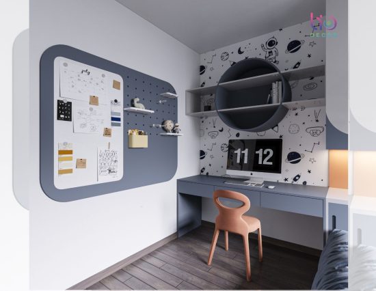 Căn hộ westgate 3 phòng ngủ - thiết kế phòng ngủ bé trai v3