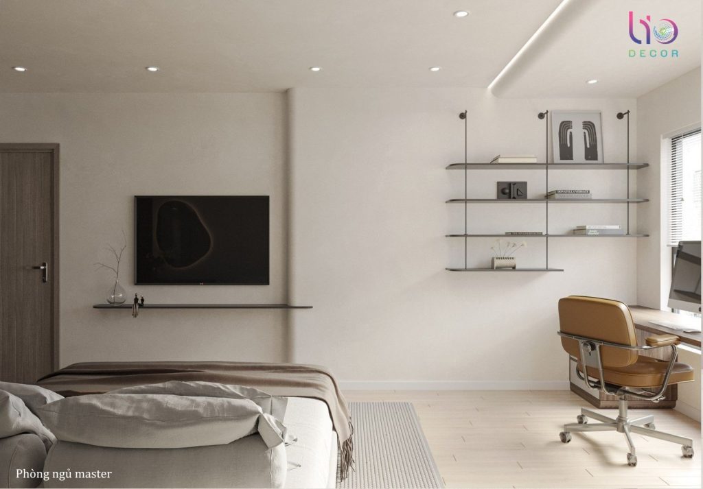 Căn hộ westgate- thiết kế phòng ngủ master hiện đại Luxury V6