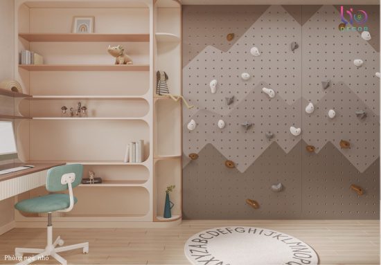 Căn hộ westgate- thiết kế phòng bé gái giường tầng V2