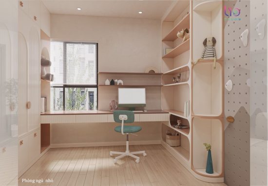 Căn hộ westgate- thiết kế phòng bé gái giường tầng V3