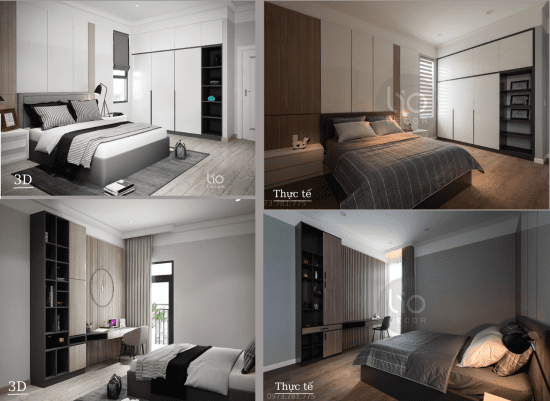 Sản xuất nội thất theo thiết kế Lio Decor ( chuyên Phong cách hiện đại)