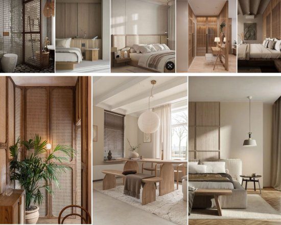 Phong cách thiết kế nội thất Japnadi