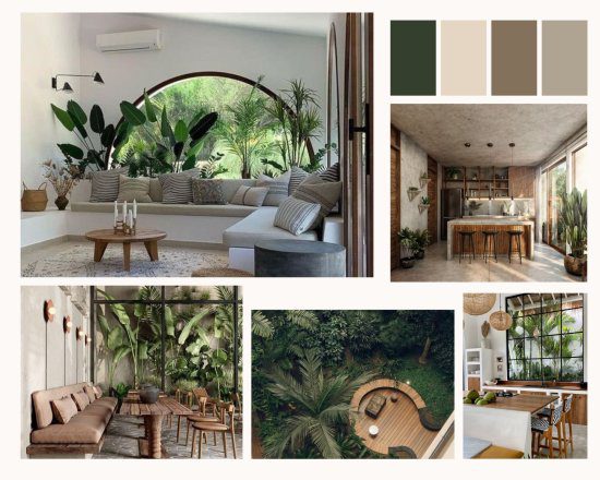 Phong cách thiết kế nội thất biophilic