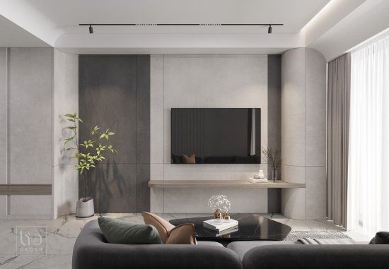 THIẾT KẾ CHUNG CƯ 75 M2 - M7 MIDTOWN PHÚ MỸ HƯNG- PHONG KHACH