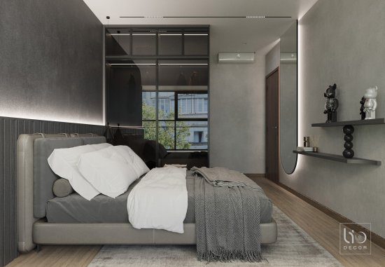 THIẾT KẾ CHUNG CƯ 75 M2 - M7 MIDTOWN PHÚ MỸ HƯNG- PHÒNG NGỦ MASTER V3