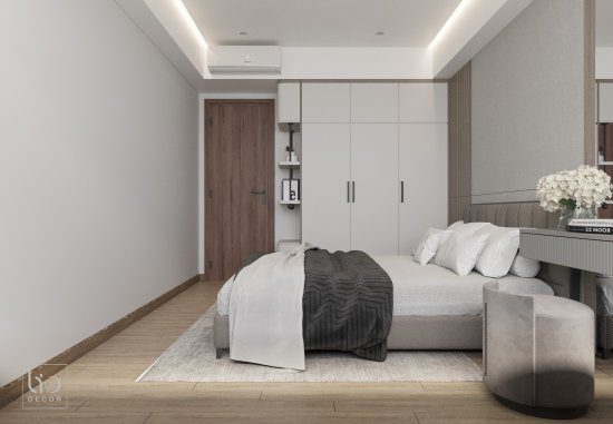 THIẾT KẾ CHUNG CƯ 75 M2 - M7 MIDTOWN PHÚ MỸ HƯNG- PHÒNG NGỦ NHO V3