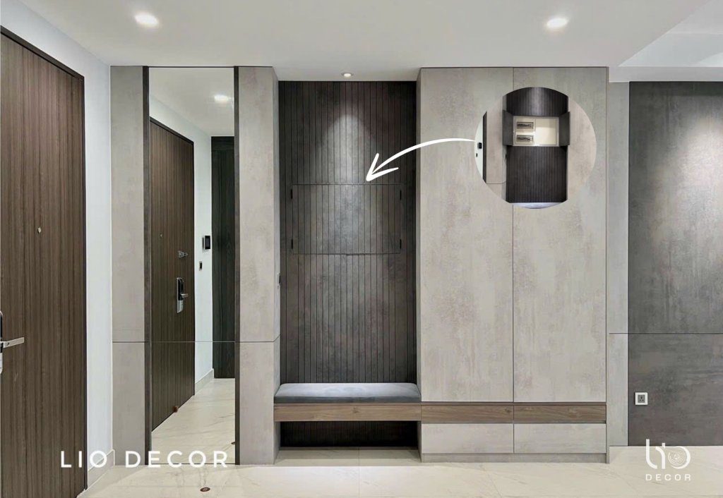 Thiết kế thông minh: Tối ưu hóa không gian lưu trữ trong thiết kế căn hộ The Antonia %lio decor%