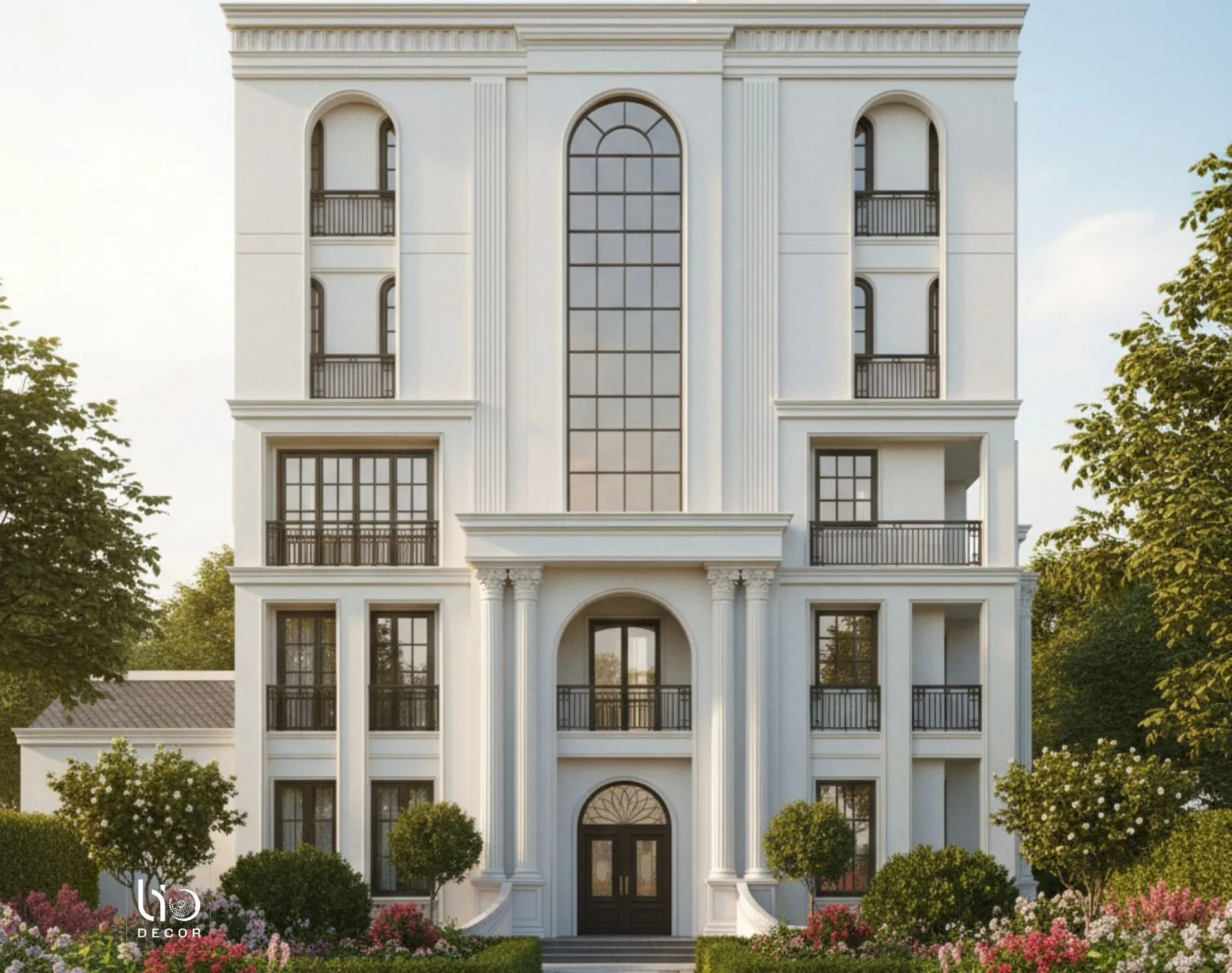 Biệt thự Tân cổ điển 5 tầng tại Quận 12 – Tâm huyết một đời, khởi nguồn từ mảnh đất trống