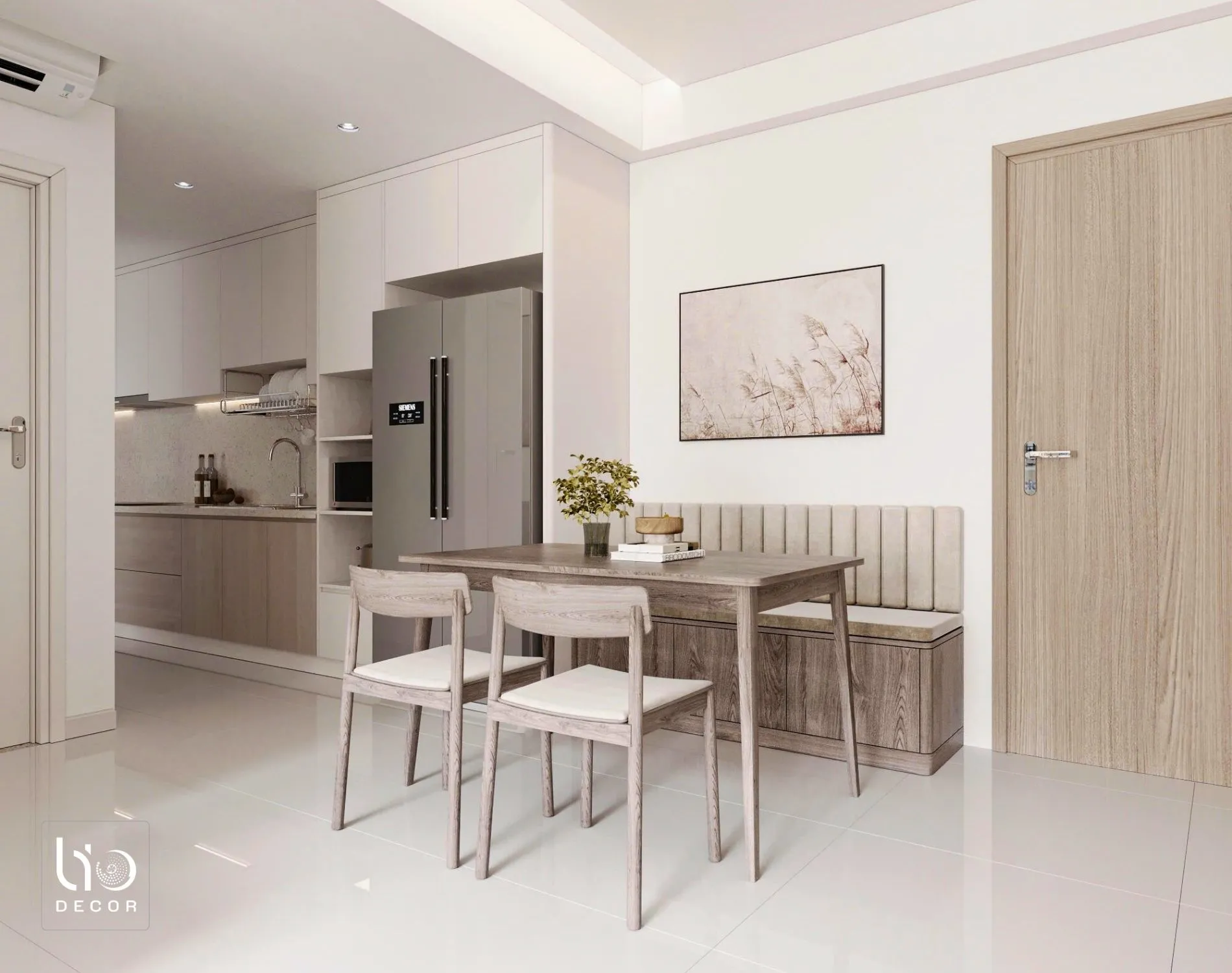 Alternative view of Căn hộ Hưng Phúc Residence 2 Phòng Ngủ: Biến căn hộ ngợp đồ trở nên thông thoáng nhờ tư duy thiết kế thông minh